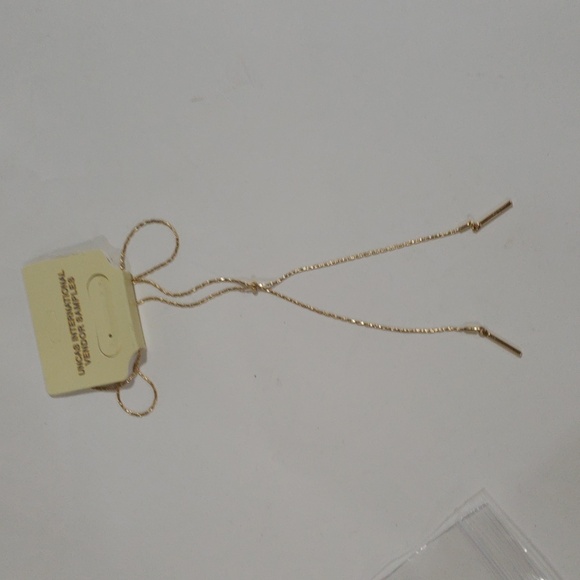 Gold Lariat Y-Necklace – Minimalist Dainty Adjustable Drop Pendant Chain Jewelry - Picture 8 of 8